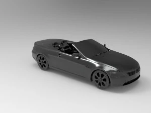 B-M-W 6 READY TO PRINT MODEL 3D Print Model