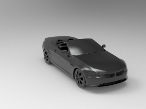 B-M-W 6 READY TO PRINT MODEL 3D 打印模型