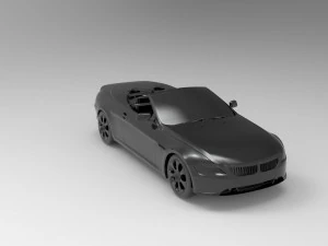B-M-W 6 READY TO PRINT MODEL 3D Print Model