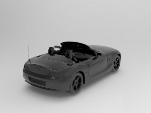 B-M-W Z4 READY TO PRINT MODEL 3D Print Model