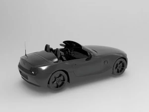 B-M-W Z4 READY TO PRINT MODEL 3D Print Model