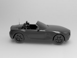 B-M-W Z4 READY TO PRINT MODEL Modelo de Impressão 3D