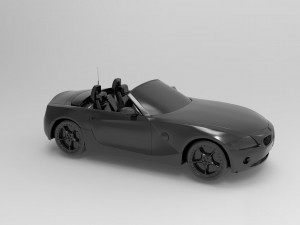 B-M-W Z4 READY TO PRINT MODEL Modelo de Impressão 3D