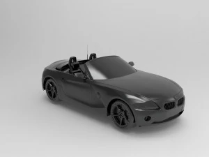 B-M-W Z4 READY TO PRINT MODEL 3D Print Model