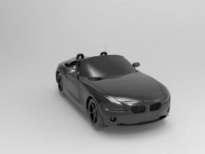 B-M-W Z4 READY TO PRINT MODEL 3D Print Model