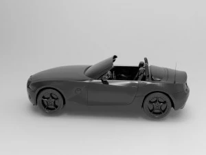 B-M-W Z4 READY TO PRINT MODEL 3D Print Model