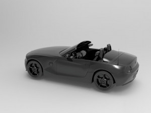 B-M-W Z4 READY TO PRINT MODEL Modelo de Impressão 3D