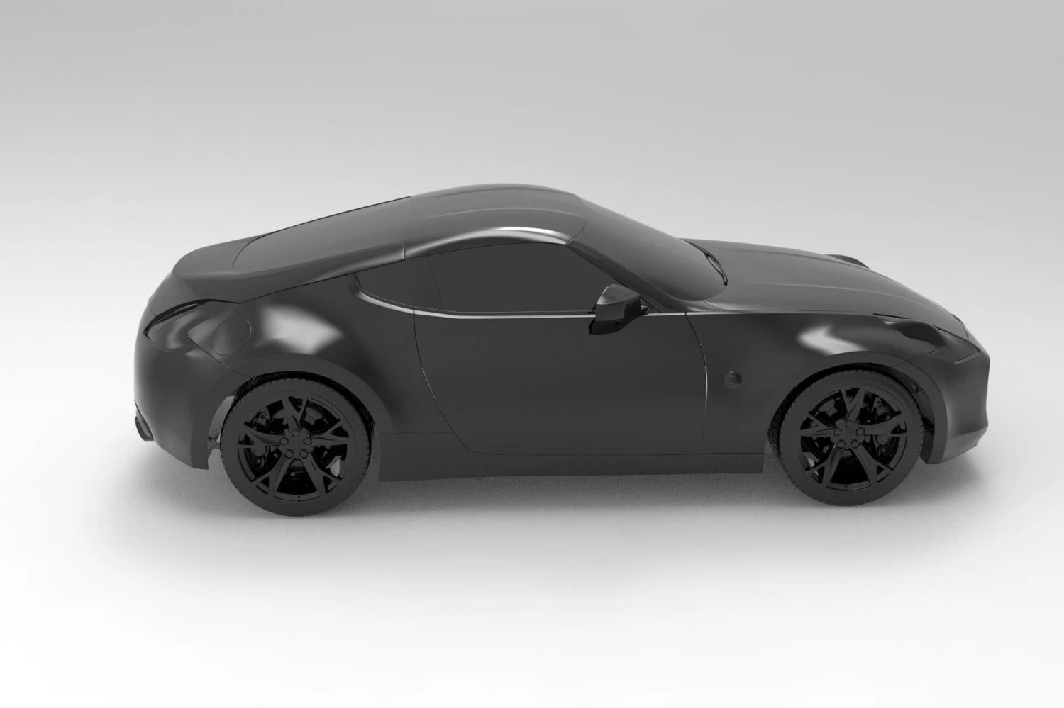 NISSAN 370Z READY TO PRINT MODEL 3D Print Model .c4d .max .obj .3ds .fbx .stl .blend