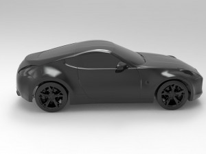 NISSAN 370Z READY TO PRINT MODEL Modèles 3D en vedette
