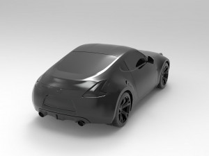 NISSAN 370Z READY TO PRINT MODEL Model Cetak 3D