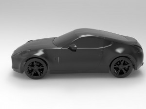 NISSAN 370Z READY TO PRINT MODEL Model Cetak 3D
