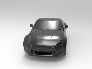 NISSAN 370Z READY TO PRINT MODEL Model Cetak 3D