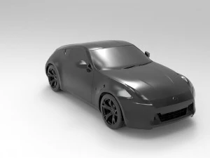NISSAN 370Z READY TO PRINT MODEL 3D Print Model