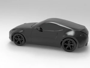 NISSAN 370Z READY TO PRINT MODEL 3D Print Model