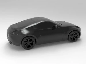 NISSAN 370Z READY TO PRINT MODEL 3D Print Model