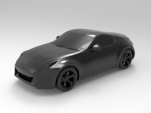 NISSAN 370Z READY TO PRINT MODEL Model Cetak 3D
