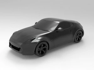 NISSAN 370Z READY TO PRINT MODEL 3D Print Model