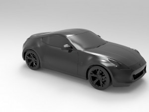 NISSAN 370Z READY TO PRINT MODEL Model Cetak 3D