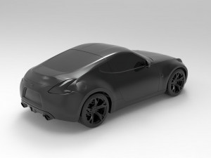 NISSAN 370Z READY TO PRINT MODEL Model Cetak 3D