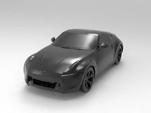 NISSAN 370Z READY TO PRINT MODEL 3D Print Model