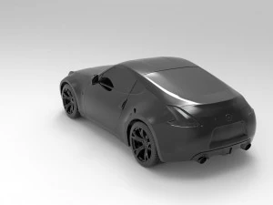 NISSAN 370Z READY TO PRINT MODEL 3D Print Model