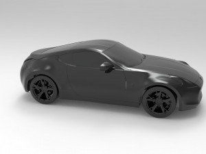 NISSAN 370Z READY TO PRINT MODEL Model Cetak 3D
