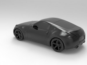 NISSAN 370Z READY TO PRINT MODEL Model Cetak 3D