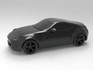 NISSAN 370Z READY TO PRINT MODEL Model Cetak 3D