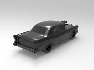 Chevrolet Bel Air Car READY TO PRINT MODEL 3D Print Model