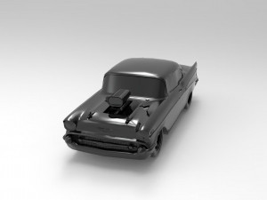 Chevrolet Bel Air Car READY TO PRINT MODEL 3Dプリントモデル