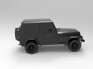 JEEP READY TO PRINT MODEL 3D Print Model