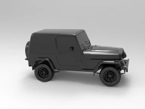 JEEP READY TO PRINT MODEL 3D Print Model