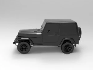 JEEP READY TO PRINT MODEL 3D Print Model