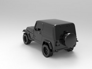 JEEP READY TO PRINT MODEL 3D Print Model
