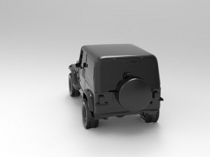 JEEP READY TO PRINT MODEL 3D Print Model