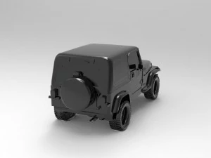 JEEP READY TO PRINT MODEL 3D Print Model