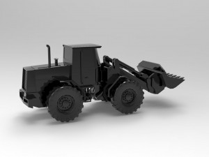 Volvo BM car READY TO PRINT MODEL 3Dプリントモデル