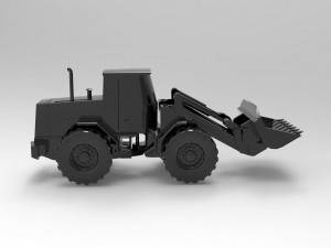Volvo BM car READY TO PRINT MODEL 3Dプリントモデル