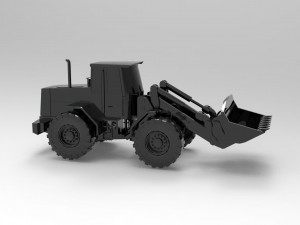 Volvo BM car READY TO PRINT MODEL 3Dプリントモデル