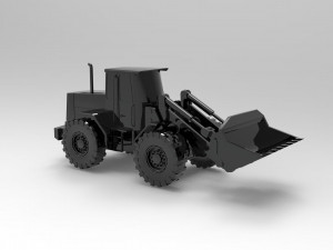 Volvo BM car READY TO PRINT MODEL 3Dプリントモデル