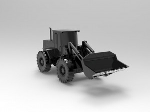 Volvo BM car READY TO PRINT MODEL 3Dプリントモデル