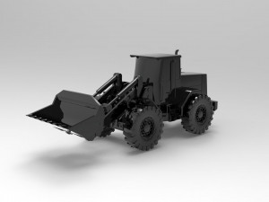 Volvo BM car READY TO PRINT MODEL 3Dプリントモデル
