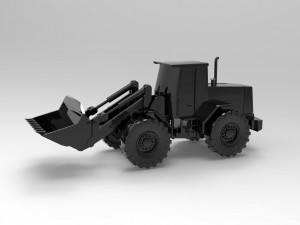 Volvo BM car READY TO PRINT MODEL 3Dプリントモデル