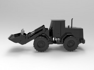 Volvo BM car READY TO PRINT MODEL 3Dプリントモデル