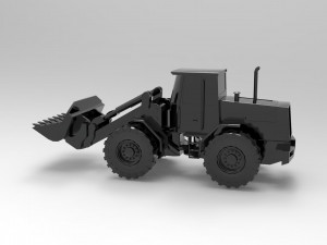 Volvo BM car READY TO PRINT MODEL 3Dプリントモデル