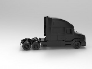 Tractor truck READY TO PRINT MODEL Modèles 3D en vedette