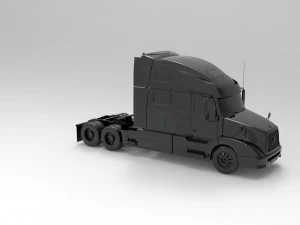Tractor truck READY TO PRINT MODEL 3D Print Model