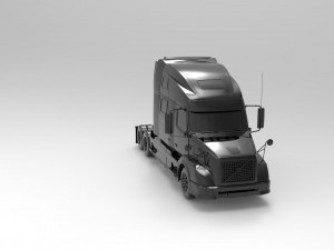 Tractor truck READY TO PRINT MODEL Modèles 3D en vedette