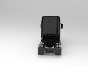 Tractor truck READY TO PRINT MODEL Modèles 3D en vedette