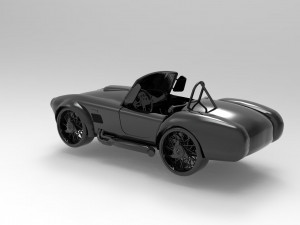Shelby Cobra READY TO PRINT MODEL 3D Baskı Modeli
